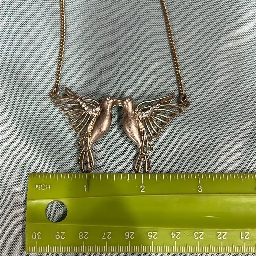 Gold Chain Necklace with Charm